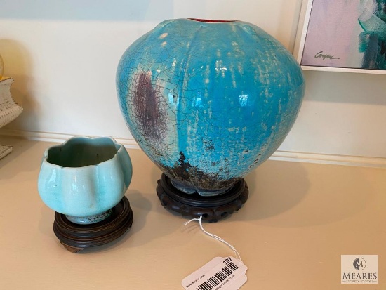 Two Thin-Wall Pottery Pieces