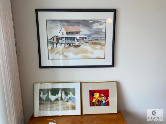 Four Framed Artworks