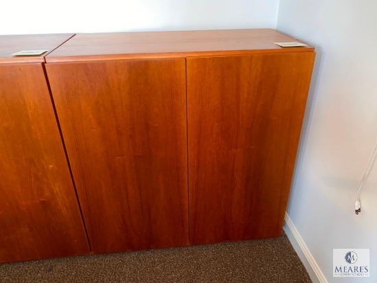 Levenger Two-Door Three-Shelf Cabinet