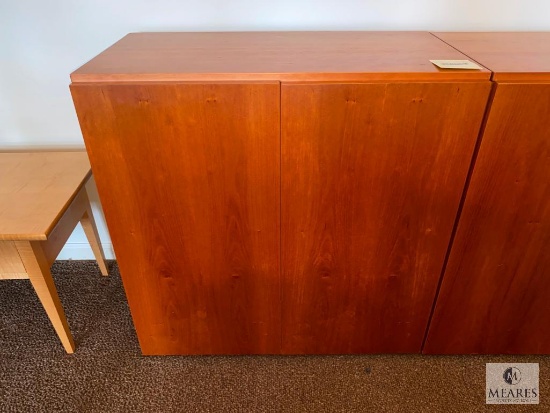 Levenger Two-Door Three-Shelf Cabinet