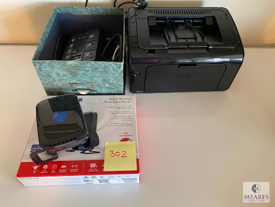Electronics Lot Including HP Printer