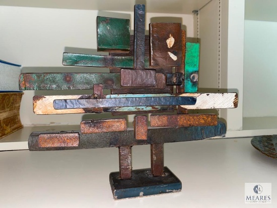 Shukri Zazou Metal Sculpture