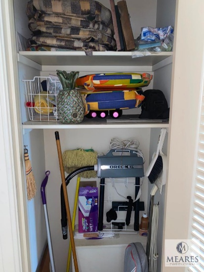 Utility Closet Contents