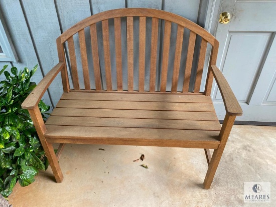 Wood Bench