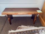 1994 C.K. Covil Multi-Wood Bench