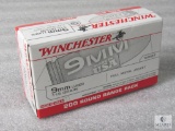 200 Rounds Winchester 9mm Luger 115 Grain FMJ Ammo