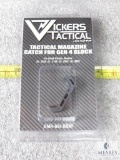 New Vickers Tactical Magazine Catch for Glock GEN 4 - Gray