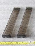 Lot of 2 ETS Tactical Glock .40 S&W 18 Round Magazine Each