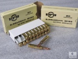 40 Rounds PPU M193 5.56 Nato Ammo