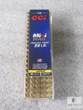 100 Rounds CCI Mini-Mag .22 LR Hollow Point Copper Plated Ammo 36 Grain 1260 FPS