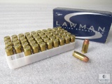 50 Rounds Lawman .45 Auto +P 200 Grain TMJ Ammo