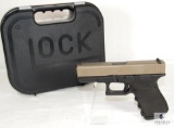 NEW Glock 19 GEN 3 9mm Luger Black & Tan Chainmail Frame Semi-Auto Pistol