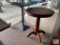 Metal Height-Adjustable Pub Table and Wood Cocktail Table