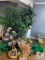 Large Lot of Artificial Flowers and Trees