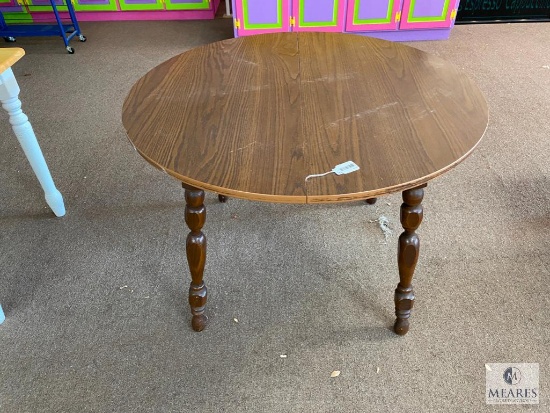 Round Wood Dining Table