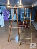 Group of Two Easels