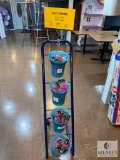 Silly Bands Display with Product in the Buckets