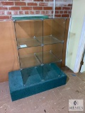 Metal and Glass Display Unit