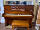Huntington Upright Piano and Piano Bench