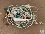 Lot of Extension Cords and Surge Protectors