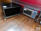 Sharp and Panasonic Commercial Microwaves