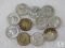 11 Silver Washington Quarters Mixed Dates