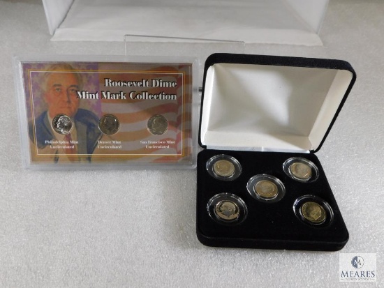 1968-S, 1976-s, 1981-s, 1990-s, 2000-s Cameo Proof Dimes Set (Except 68)