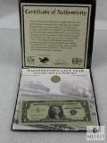 Washington Last Year 1964 Silver Quarter & 1957-B $1 Silver Certificate