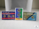 1sth & Last Dollars Ike 71-P & 78-D, 1979 P-DS SBA, 2000 Sacagawea & 2007 Washington