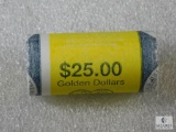 2000-P BU $25 Bank Wrapped Sacagawea Dollar Roll