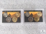 Two Sets of 2005 Westward Nickel Series