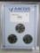 1980 P-D-S SBA Dollar Set Graded MS64 by AACGS