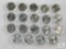 19 Assorted BU Commemorative Nickels in Holders