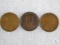 1915(G), 1915-D(F), 1915-S(VG) Lincoln Cents
