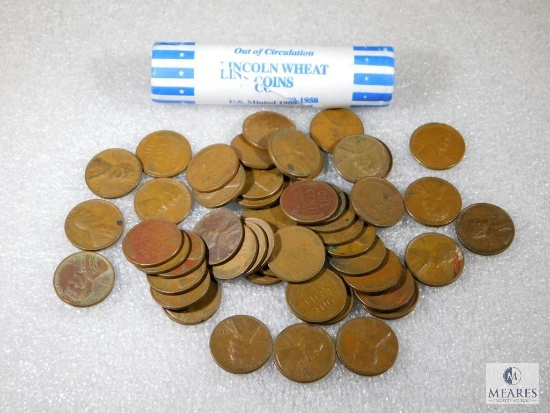 2 Rolls Wheat Cents