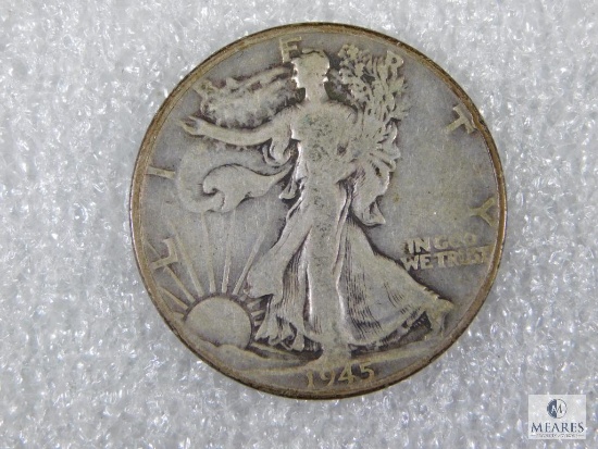 1945 Walking Liberty Half