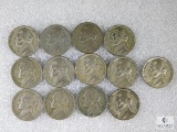13 WWII Silver Nickels