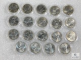 19 Assorted BU Commemorative Nickels in Holders