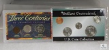 2 Coin Sets Includes 1888 Indian Cent, 1937 Buffalo Nickel