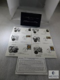 Set of 6 1st Day Covers with 2004 & 2005 Nickels in Each