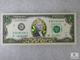 2003-A $2.00 Federal Reserve Note Hologram - Ft. Worth Note