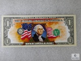 $1.00 Federal Reserve Note Colorized