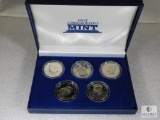 Kennedy Half Proof Set 1969-S, 1971-S, 1980-S, 1992-S, 2000-S