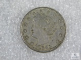 1883 No Cents Liberty Nickel VF-XF