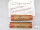 2 Rolls Wheat Cents