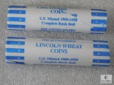 2 Rolls Wheat Cents