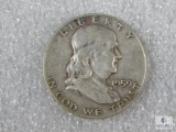 1959-D Franklin Half Silver