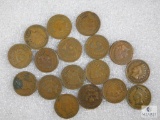 Indian Head Cents 6 in 1800s and 11 in in 1900s