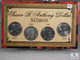 SBA Dollar Set BU 1979-D, 1980-S, 1981-D, 1999-D