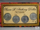 SBA Dollar Set BU 1979-D, 1980-D, 1981-S, 1999-D